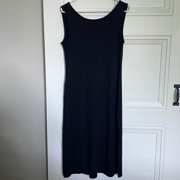 New GAP Sleeveless Low Back Midi Dress - Picture 1 of 8